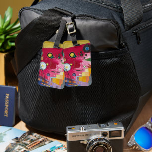 Famous Painting Red Luggage Tag