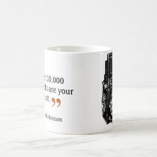 Famous Photographer's Quote 3 Double Lens Camera Coffee Mug