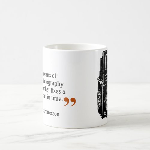 Famous Photographers Quote 4 Double Lens Camera Coffee Mug