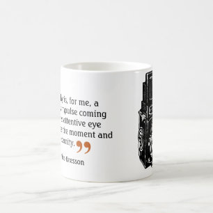 Famous Photographer's Quote 6 Double Lens Camera Coffee Mug