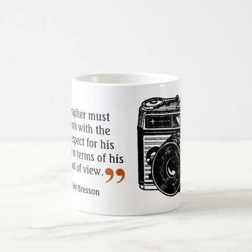 Famous Photographers Quote 8 Vintage Camera Image Coffee Mug