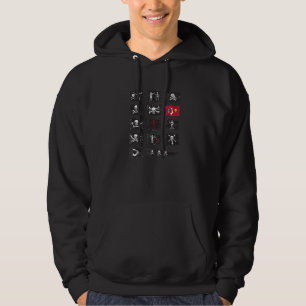 Famous Pirates Flags Hoodie