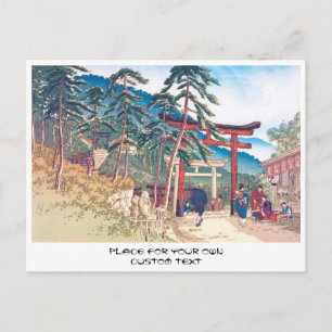 Famous Places of Kyoto - Fushimi Inari scenery Postcard