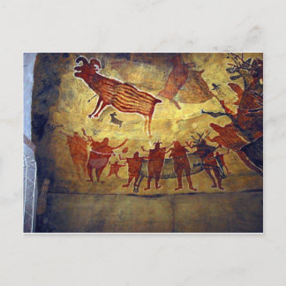 Famous Pre-historic Ancient Cave Paintings Postcard