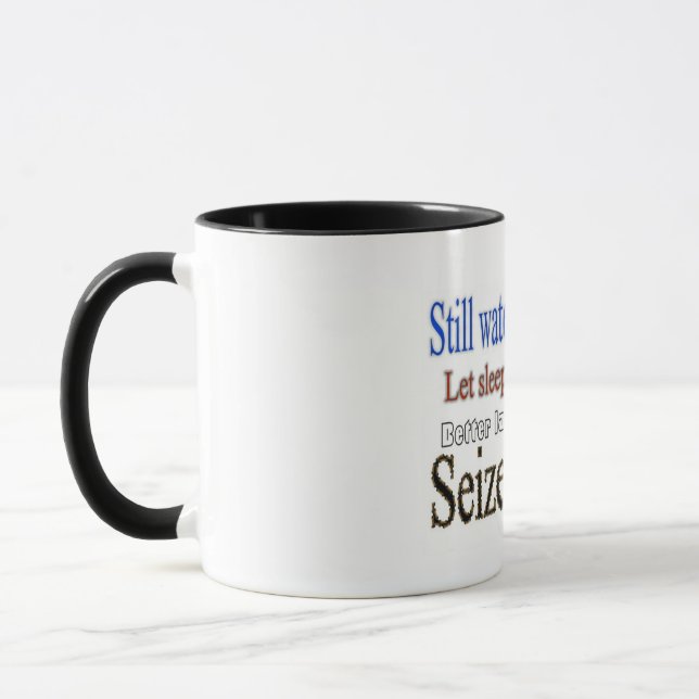 Famous Quotes Sayings Mug (Left)