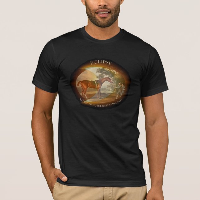 Famous Racehorse - ECLIPSE. T-Shirt (Front)