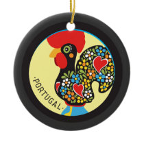 Famous Rooster of Barcelos Nr 06 Ceramic Ornament