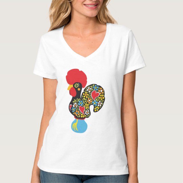 Famous Rooster of Barcelos Nr 06 T-Shirt (Front)