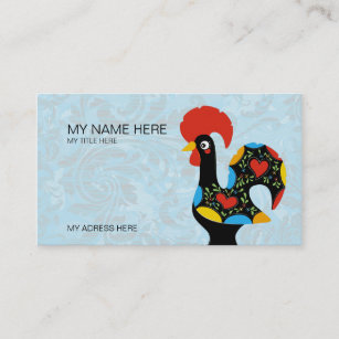 Famous Rooster of Barcelos Nr 09 Business Card
