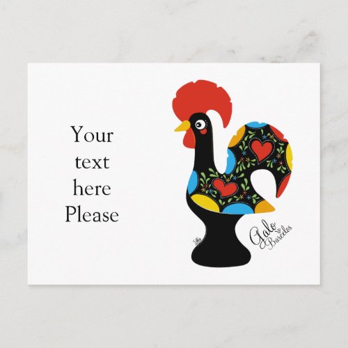 Famous Rooster of Barcelos Nr 09 Postcard