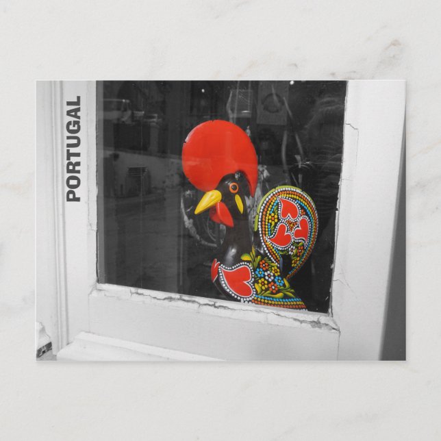 Famous Rooster of Barcelos Photo - Portugal Postcard (Front)