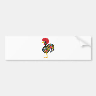Famous Rooster of Barcelos Portugal Nr. 07 Bumper Sticker