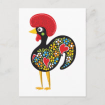 Famous Rooster of Barcelos Portugal Nr. 07 Postcard