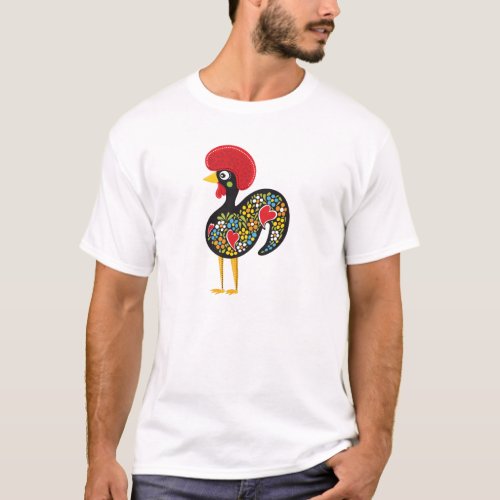 Famous Rooster of Barcelos Portugal Nr 07 T_Shirt
