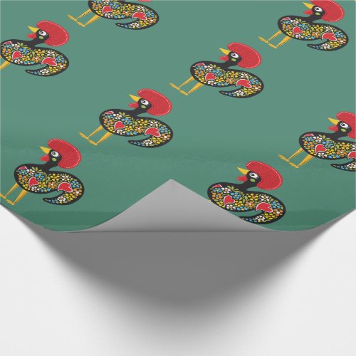 Famous Rooster of Barcelos Portugal Nr 07 Wrapping Paper