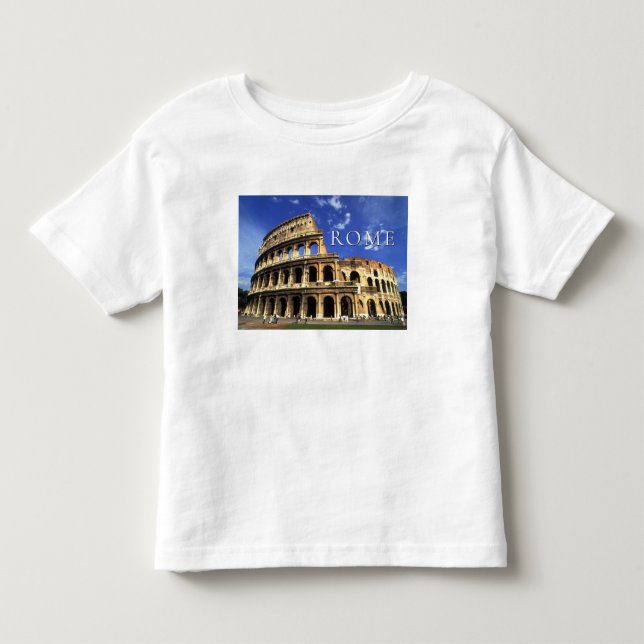 Famous Ruins of the Coliseum | Rome Italy Toddler T-shirt (Front)