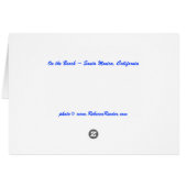 Famous Santa Monica, California Pier Ferris Wheel (Back Horizontal)