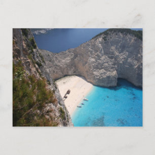 Famous Smugglers Cove, Zante Postcard