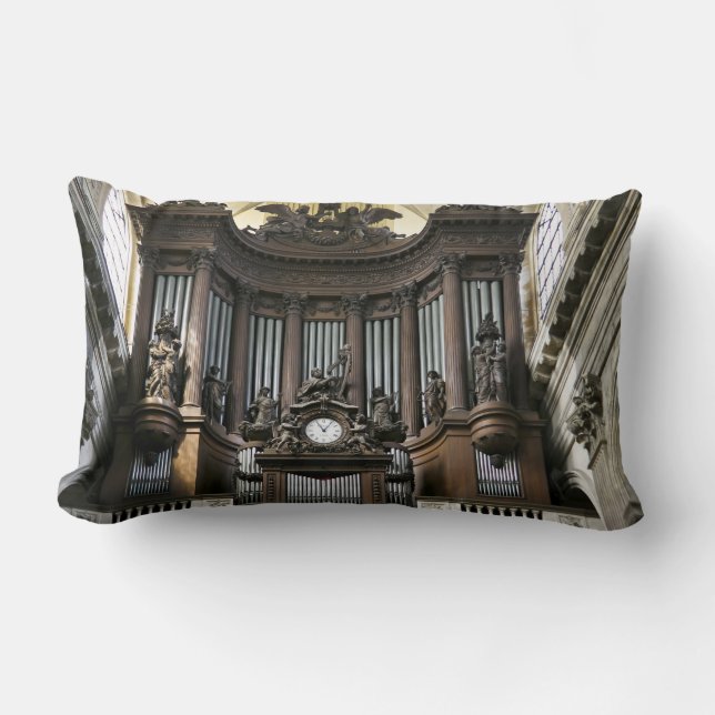 Famous St Sulpice organ pillow (Front)
