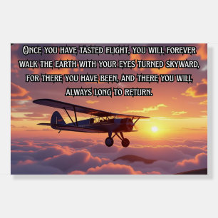  Famous Stylish Aviation Quotes Foam Board