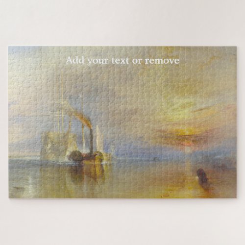 Famous The Fighting Temeraire JMW Turner 1838 Jigsaw Puzzle