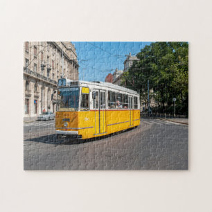 Famous Tramway two in Budapest, Hungary Jigsaw Puzzle