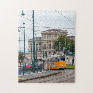 Famous Tramway two in Budapest, Hungary Jigsaw Puzzle