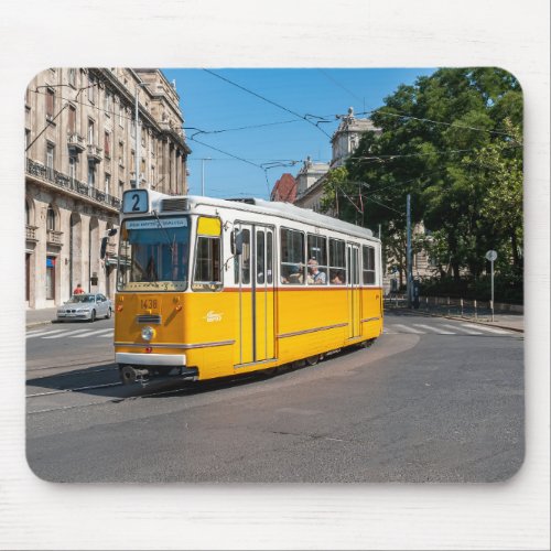 Famous Tramway two in Budapest Hungary Mouse Pad