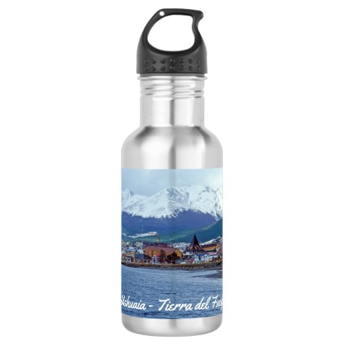 Famous Ushuaia _ Tierra del Fuego Argentina Stainless Steel Water Bottle