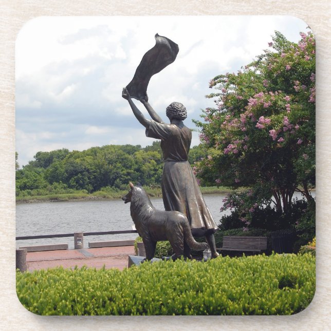 Famous Waving Lady of Savannah Coaster (Front)