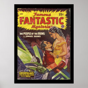 Famousfantastic06_Pulp Art Poster