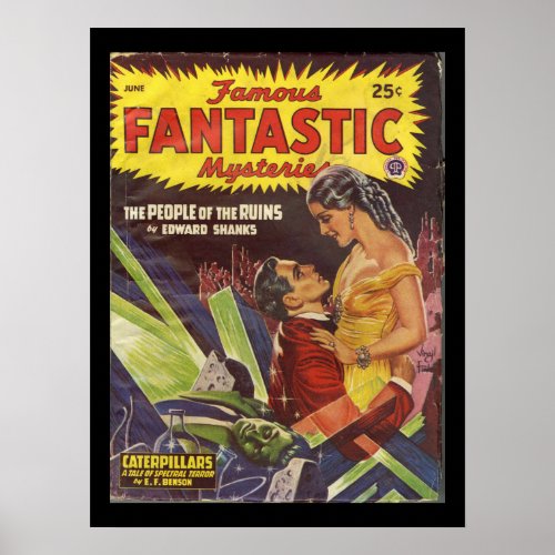Famousfantastic06_Pulp Art Poster