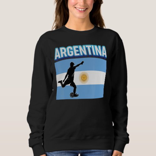 Fan Argentina National Team World Football Soccer  Sweatshirt