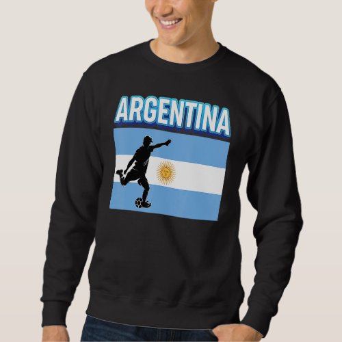 Fan Argentina National Team World Football Soccer  Sweatshirt
