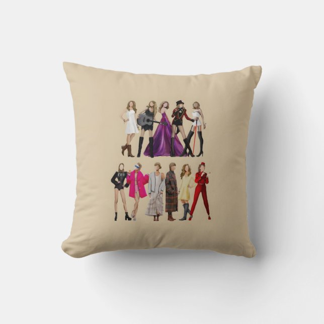 Fan Art - Taylor S Throw Pillow (Front)
