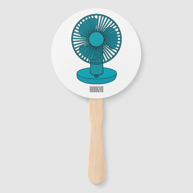 Fan cartoon illustration  (Front)