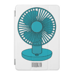 Fan cartoon illustration  iPad mini cover