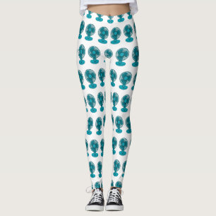 Fan cartoon illustration leggings