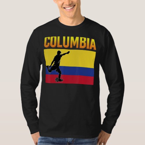 Fan Columbia National Team World Football Soccer C T_Shirt