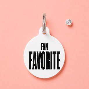 Fan Favorite Funny White Custom Name Dog Cat Pet ID Tag