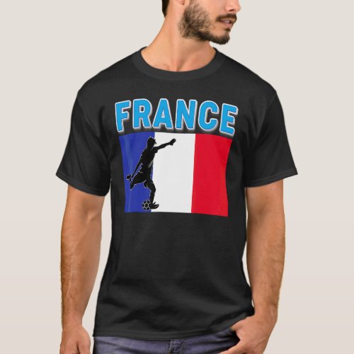 Fan France National Team World Football Soccer Cha T_Shirt