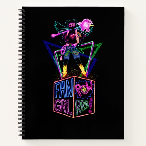 Fan Grl Power fun sketchbook Notebook