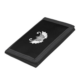 Fan Hu Butterfly Leather Wallet
