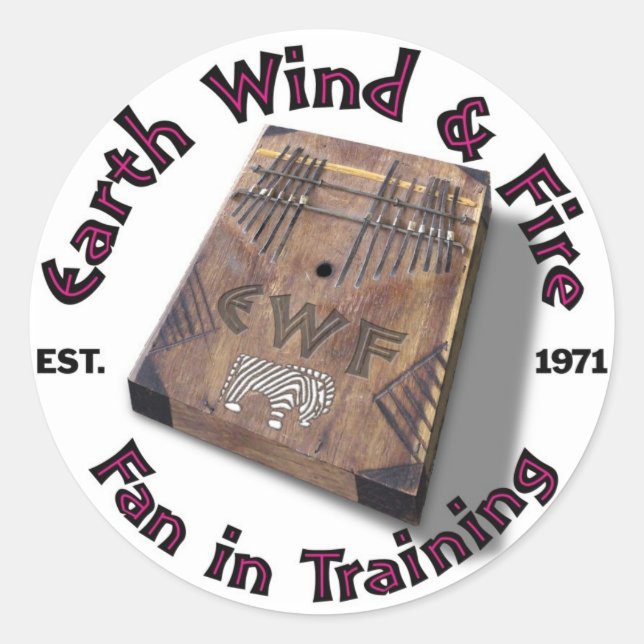 Fan In Training Stickers (Front)