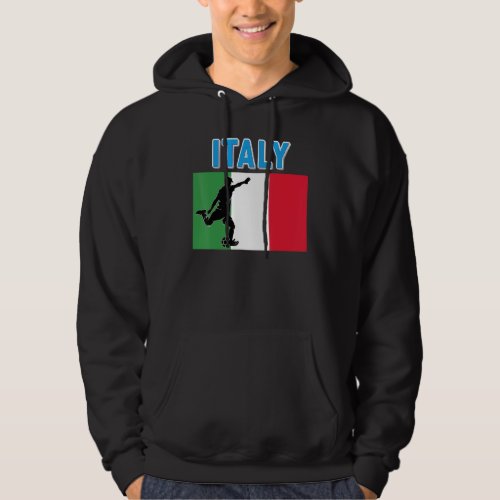 Fan Italy National Team World Football Soccer Cham Hoodie