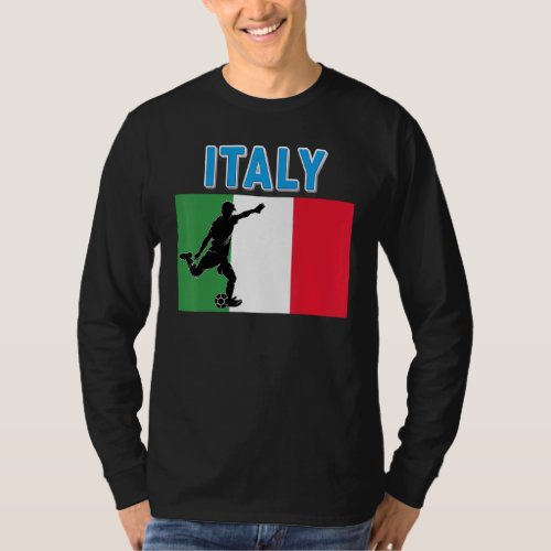 Fan Italy National Team World Football Soccer Cham T_Shirt