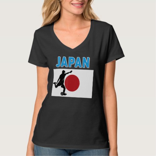 Fan Japan National Team World Football Soccer Cham T_Shirt