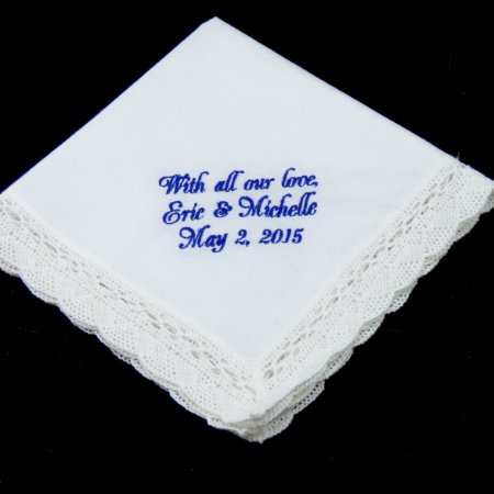 Fan Lace Mother Of The Bride Handkerchief