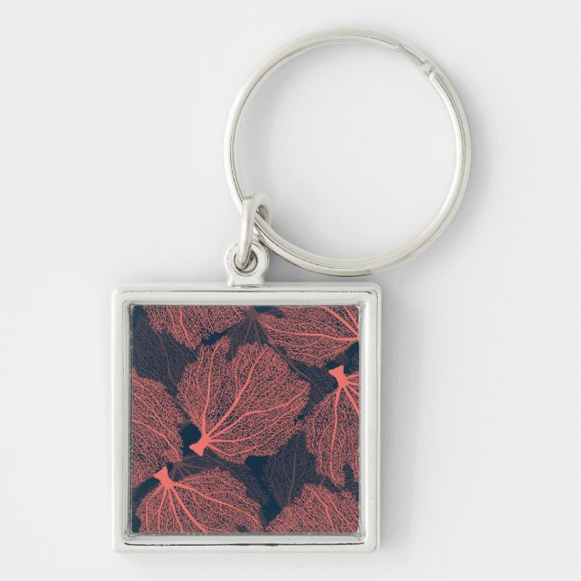 Fan living colral keychain (Front)