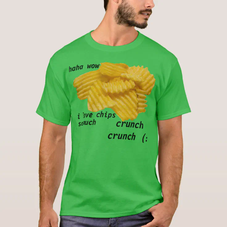 weekend Articulation handicap fan of chips T-Shirt | Zazzle